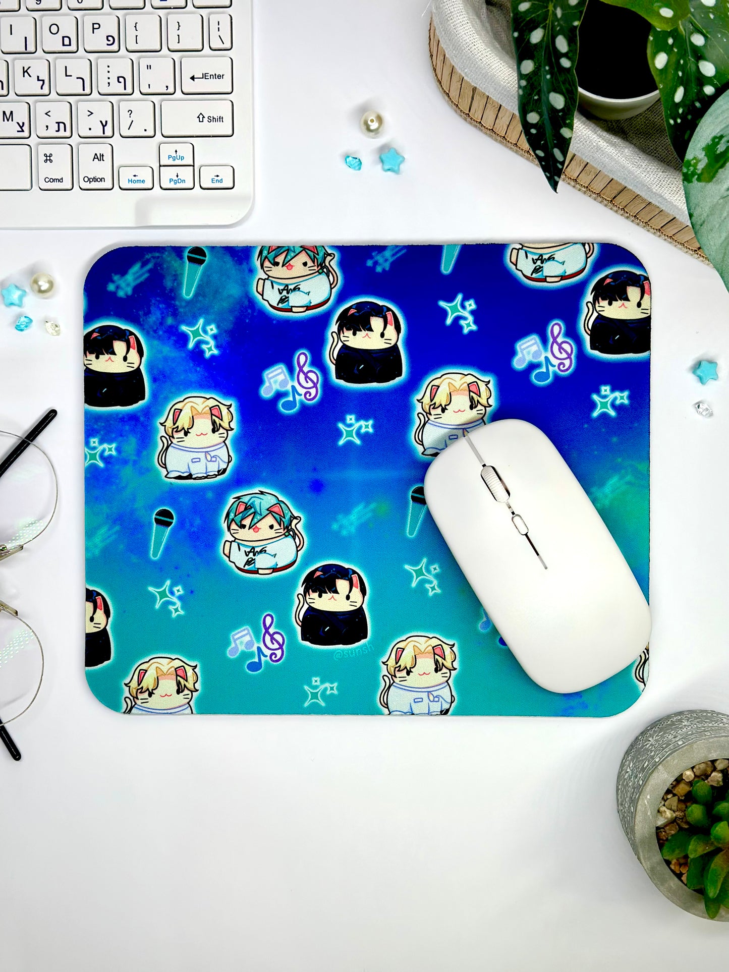 משטח עכבר במבחר עיצובים אהוב