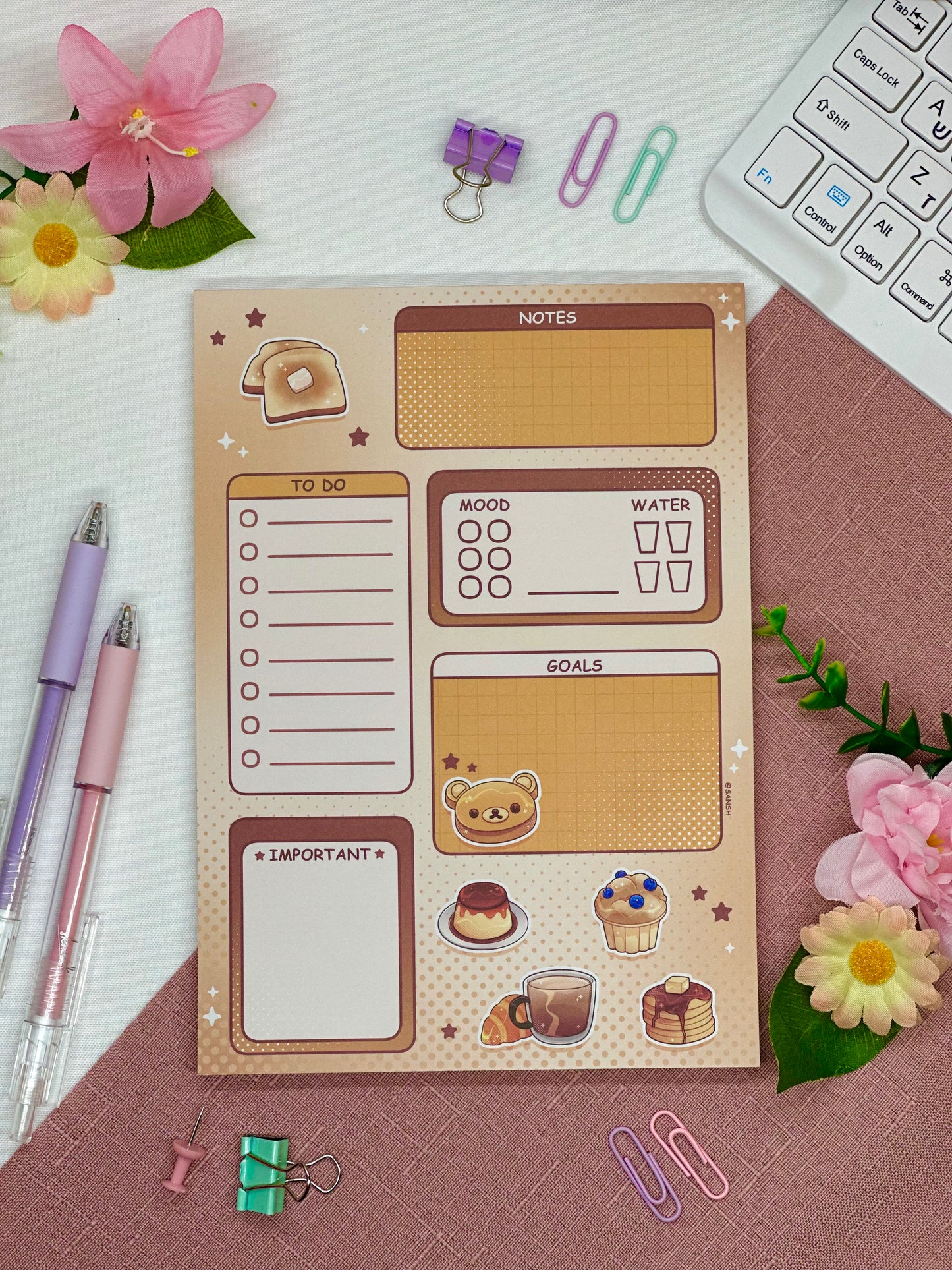 פלאנר יומי מעוצב